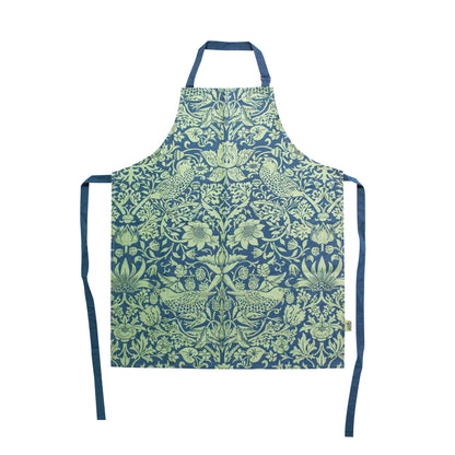 William Morris Saliegroene Schort van Gerecycled Katoen