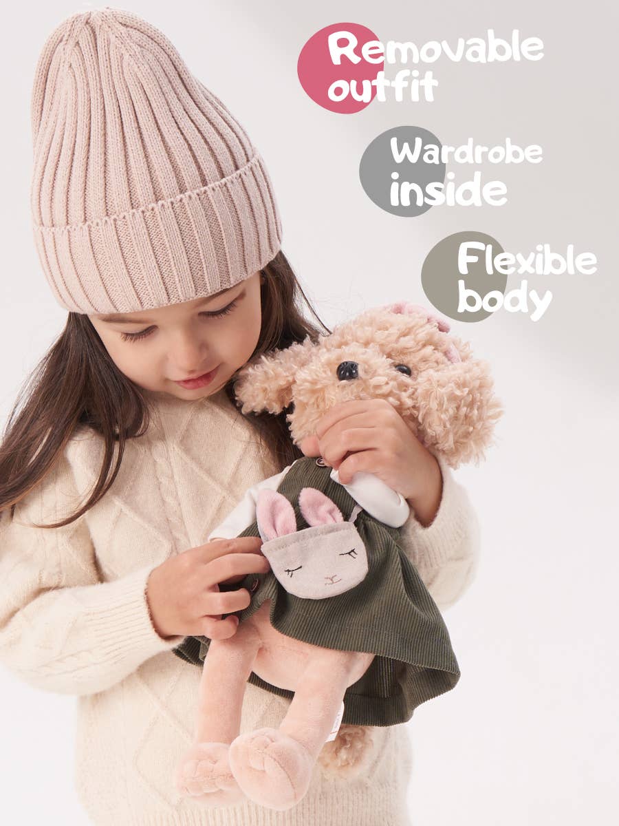 Fendi Lucky Dog Doll: Trip to Paris - 38cm