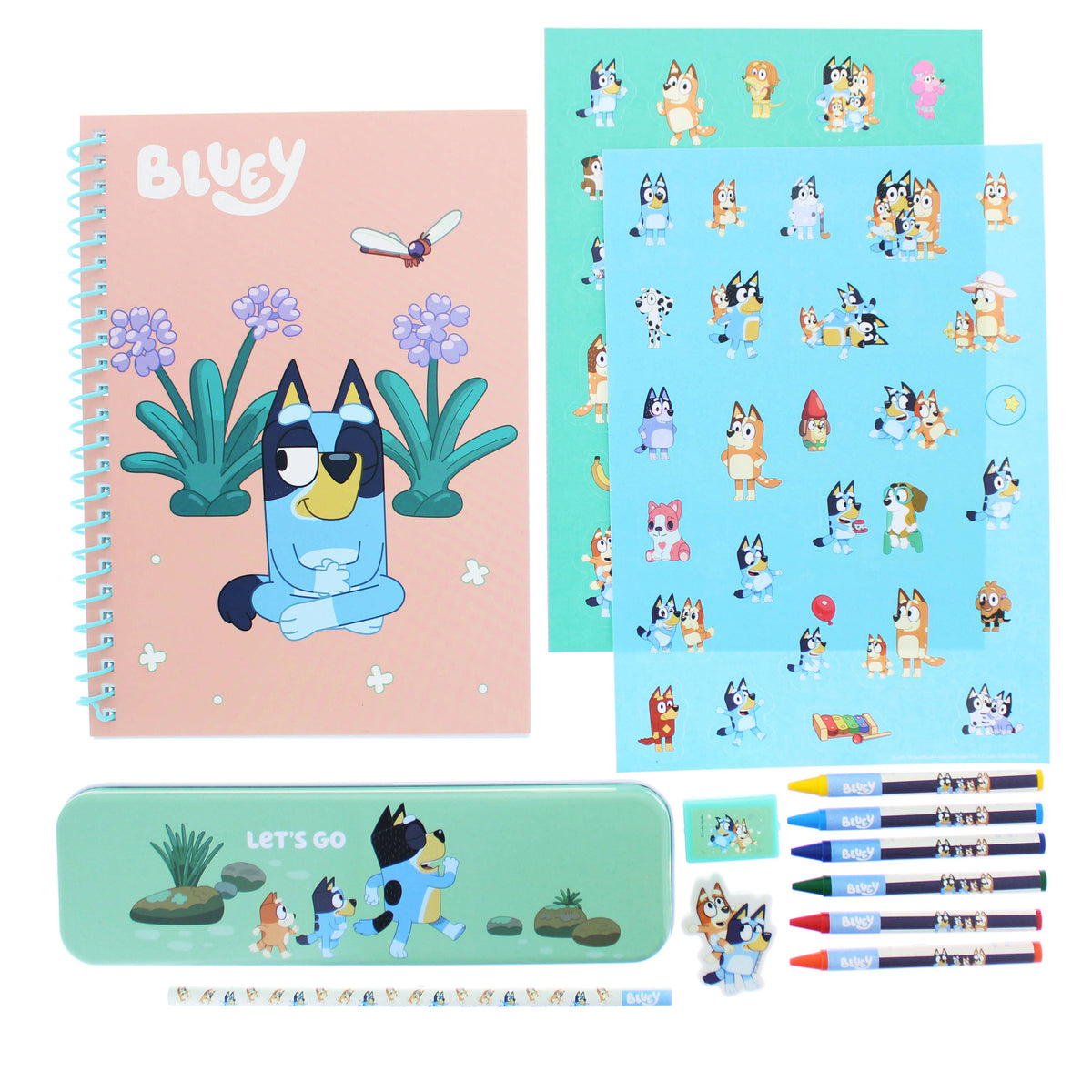 Bluey Stationery Set