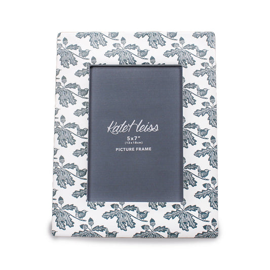 Woodland Acorns ceramic photo frame