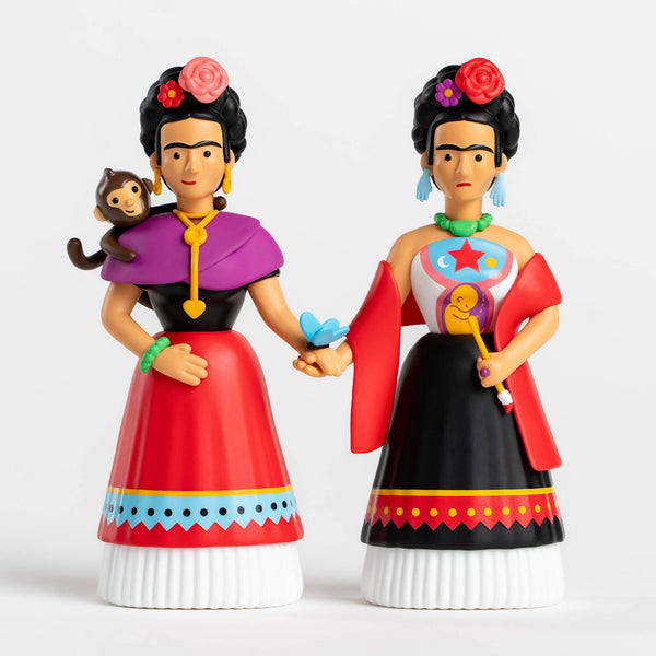 Two Fridas Collectible Figurine Set - Artist Mexico Gift Kahlo