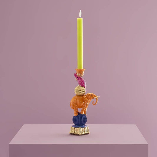 Oranje olifant kroonluchter