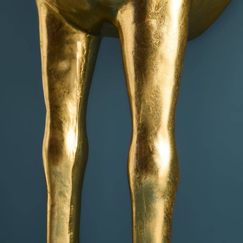 Amadeus paarden vloerlamp, goud