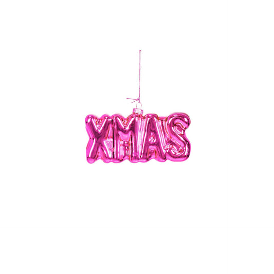 Boule de Noël XMAS Rose