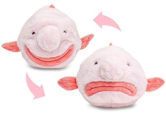 Peluche Blobfish Réversible
