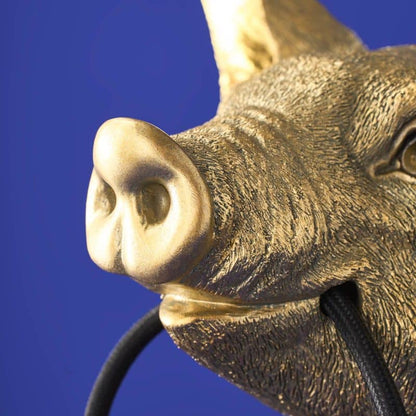 Gouden Varken Tafellamp