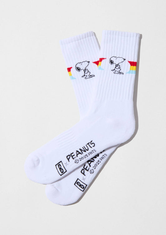 BeSnoopy Rainbow Street - 100% Organic Cotton Socks: Blank / 41/46