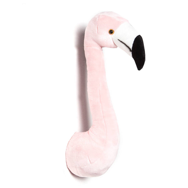 Décoration Murale Peluche Sophia le Flamant Rose - Wild & Soft