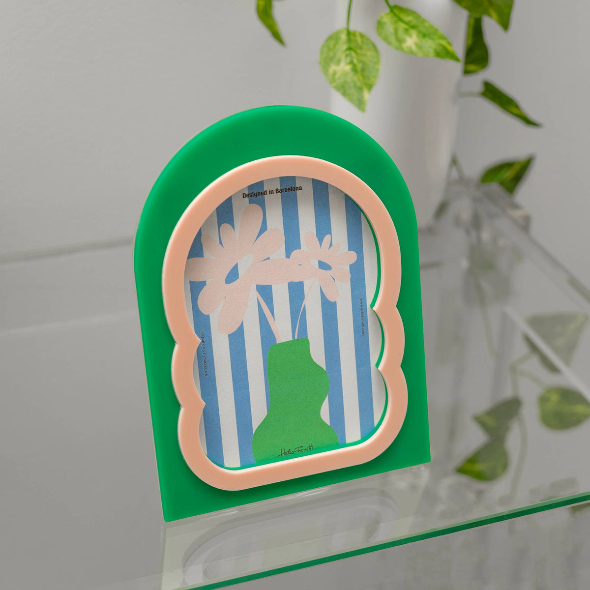 Vertex Green Photo Frame