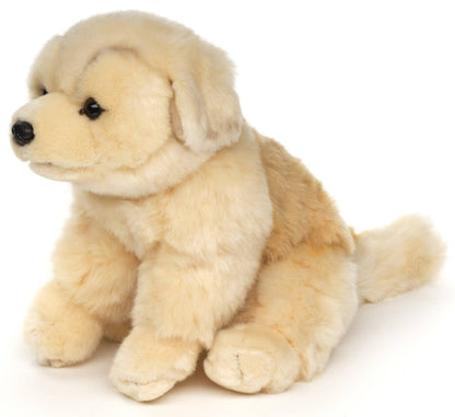 Golden Retriever Puppy Plush Toy, Sitting