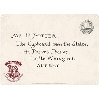 Decorative metal sign - Harry Potter (letters)