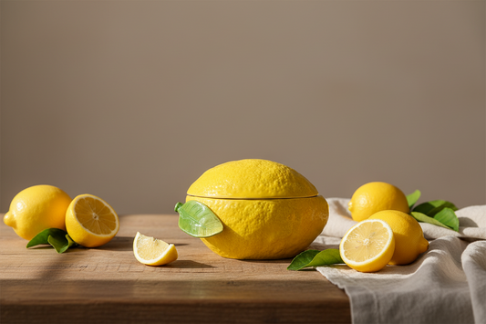 BYON Design Citroenkom met deksel