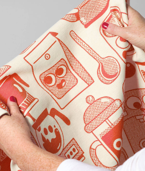 "Coffee Time" tea towel