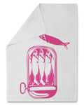 Sardine Tin Tea Towel