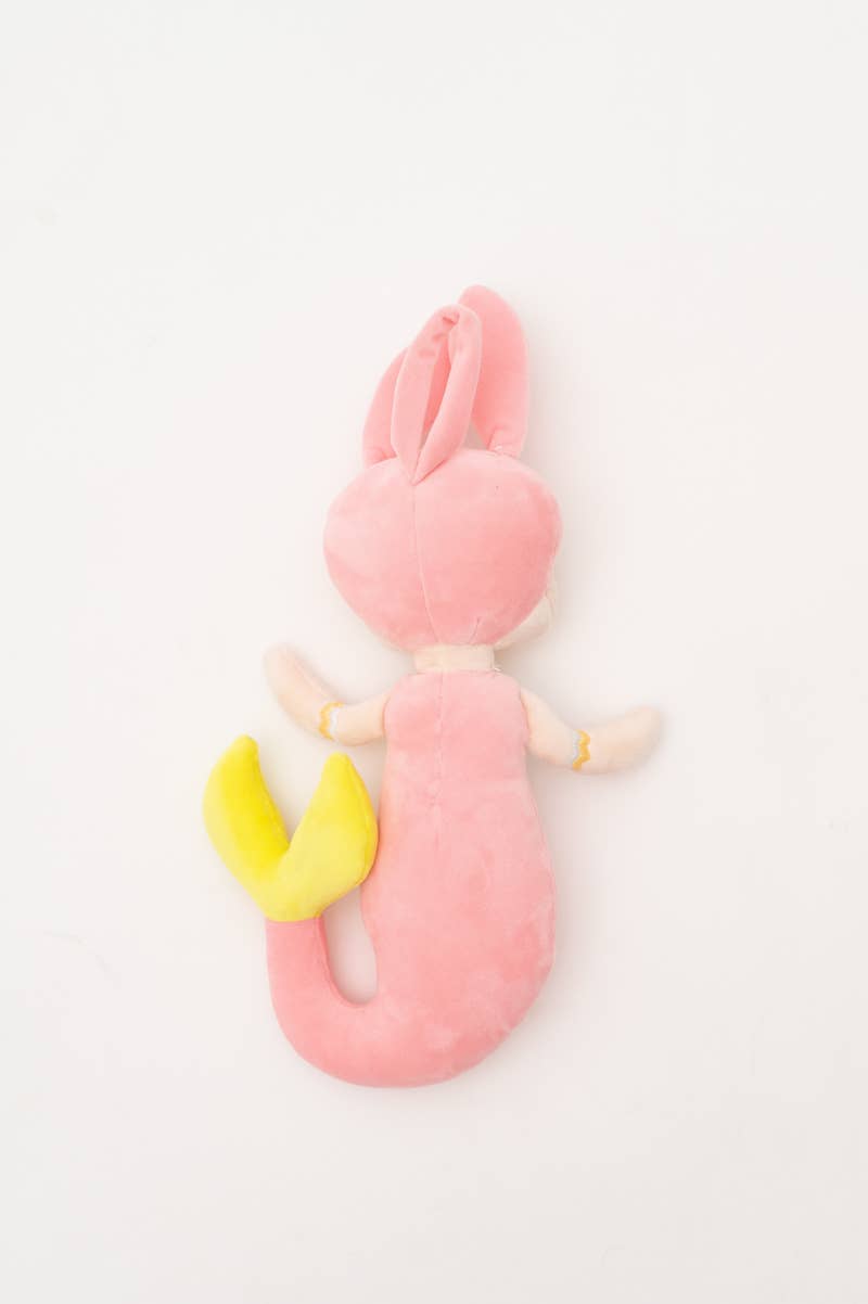 Lana stoffen zeemeerminpop – roze