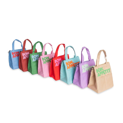 Sac Isotherme pour Déjeuner Bon Appétit Violet Helio Ferretti Vue 4