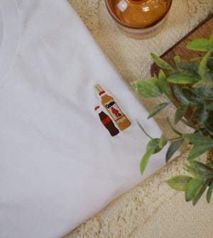 Geborduurd Captain Morgan T-shirt