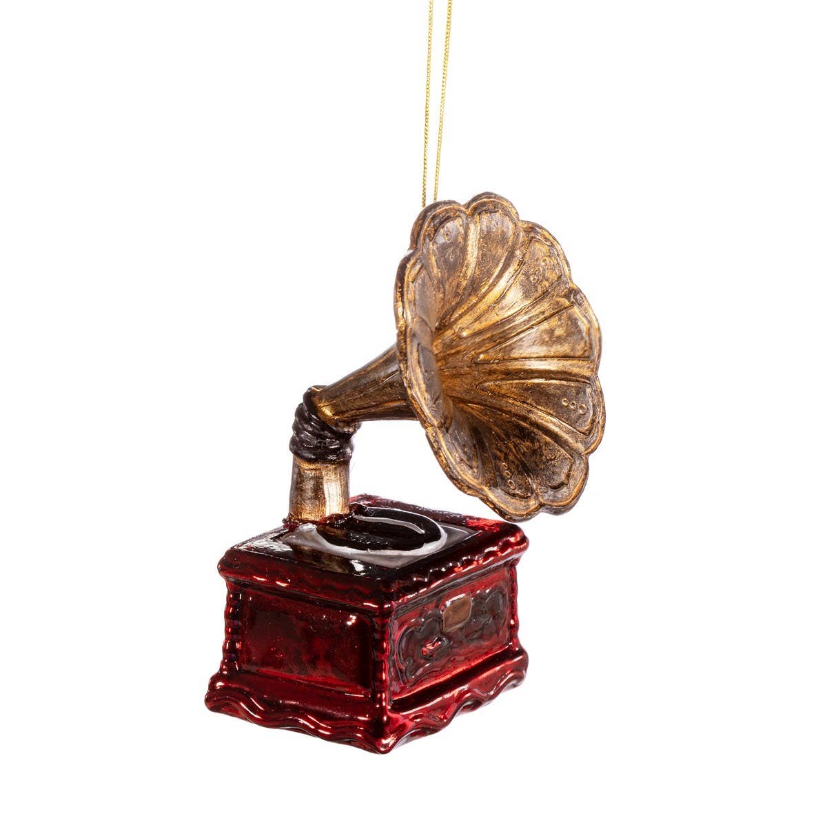 Gramophone Christmas Ball
