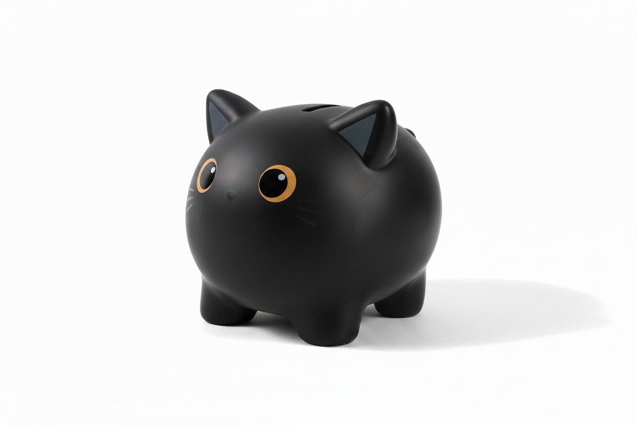Black Cat Moneybox