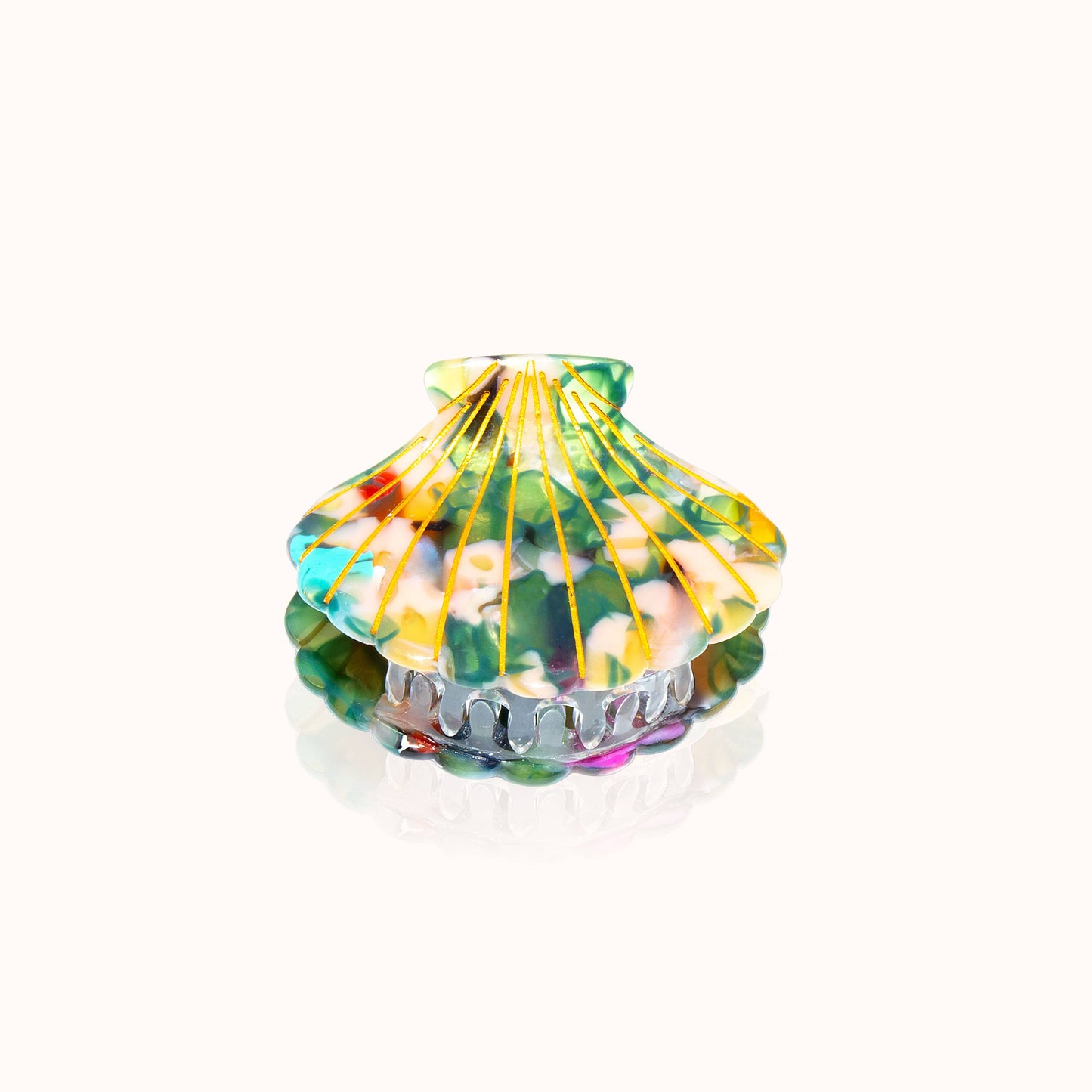 Pince à cheveux Coquillage Forêt