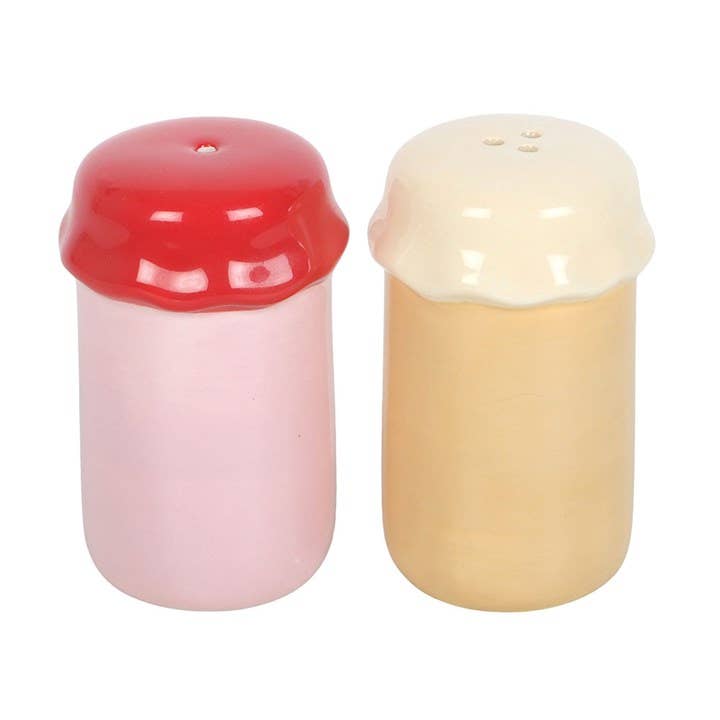 Salière et Poivrière Pot de Beurre de Cacahuète et de Gelée