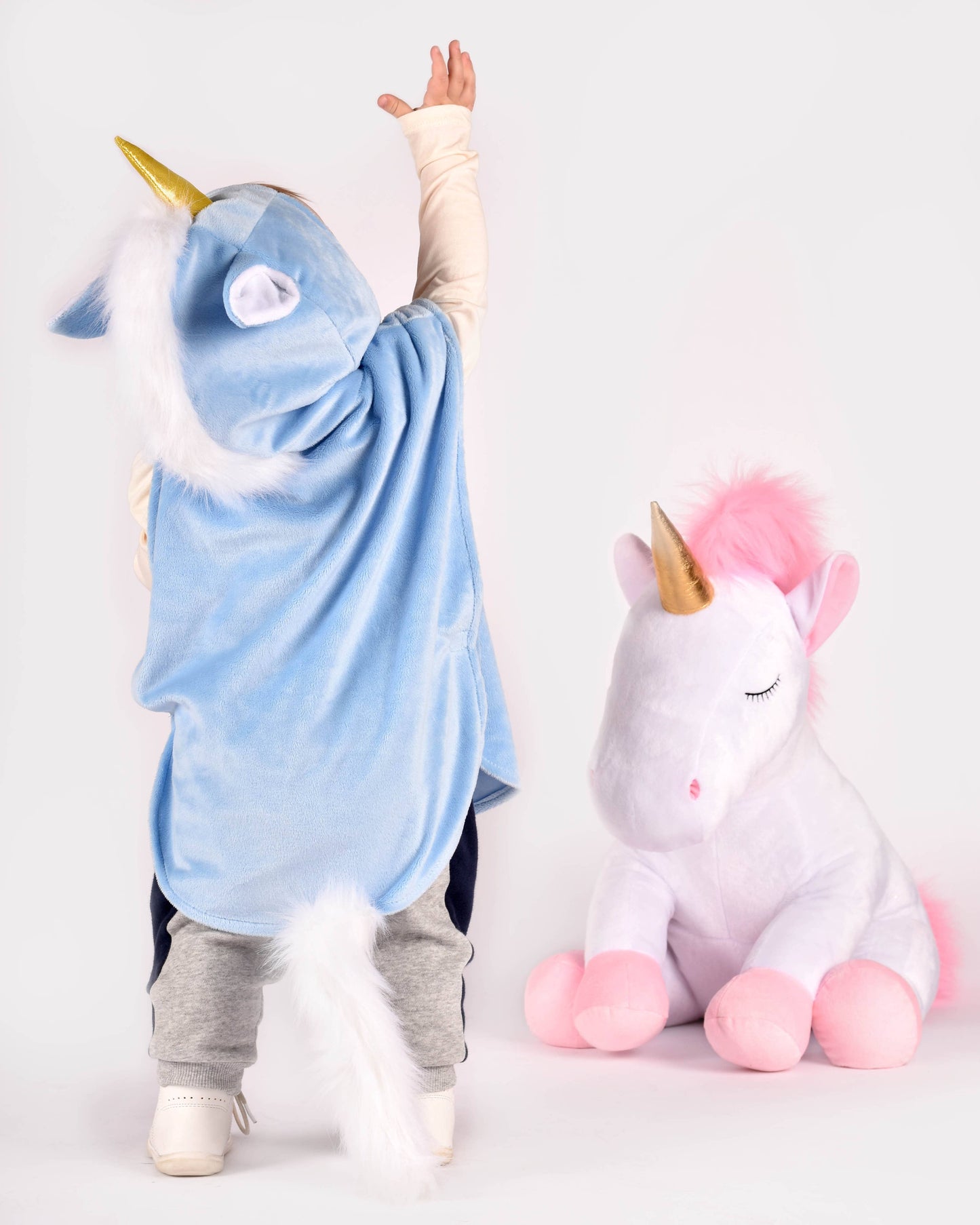 Blue unicorn cape 86-110 cl 1-4 years