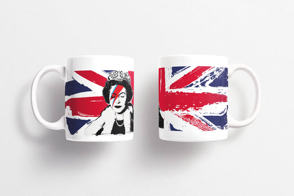 Banksy ceramic mug 325 ml - Lizzy Stardust