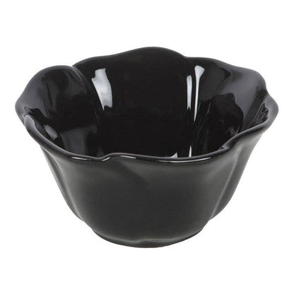Black Rose Flower Trinket Tray