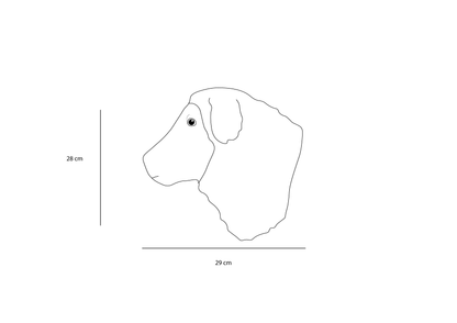 Harry the Sheep Plush Wall Decoration