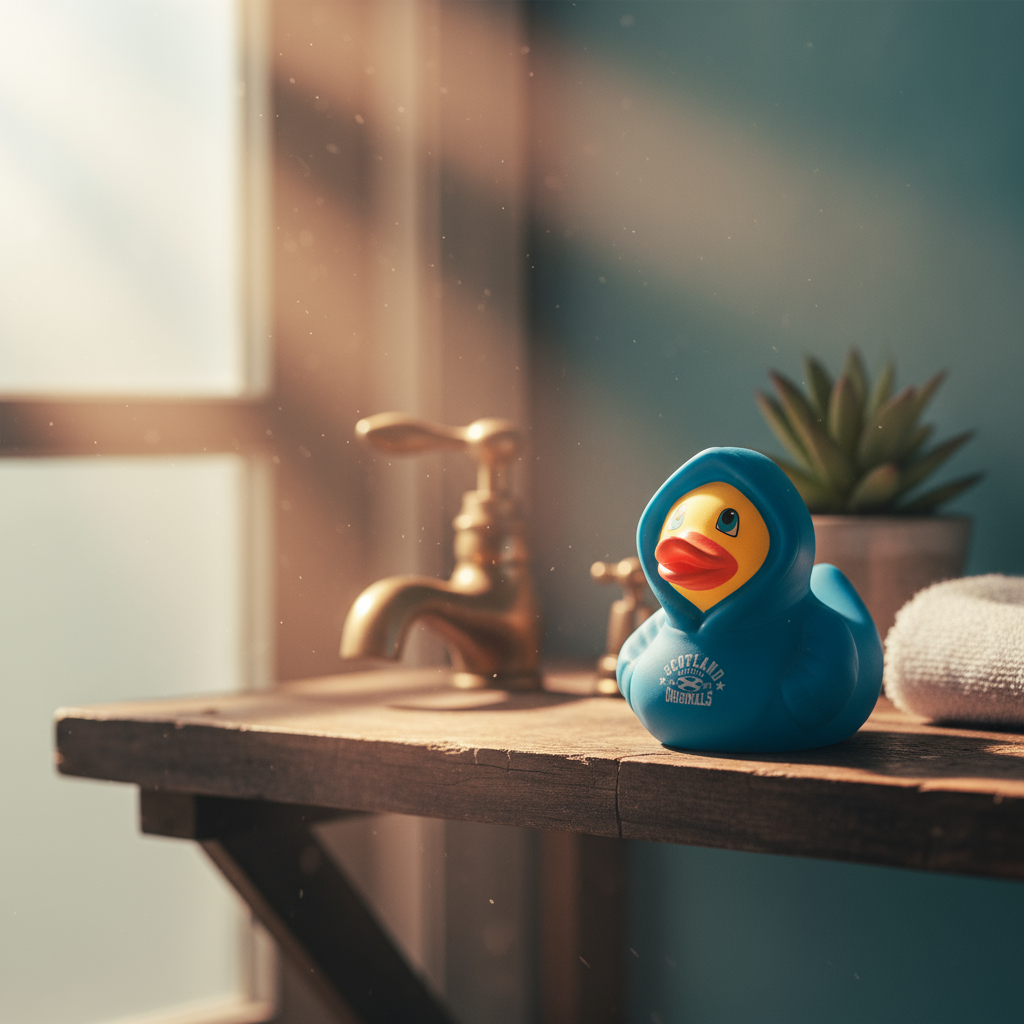 Duck Hoodie Scotland - Blue