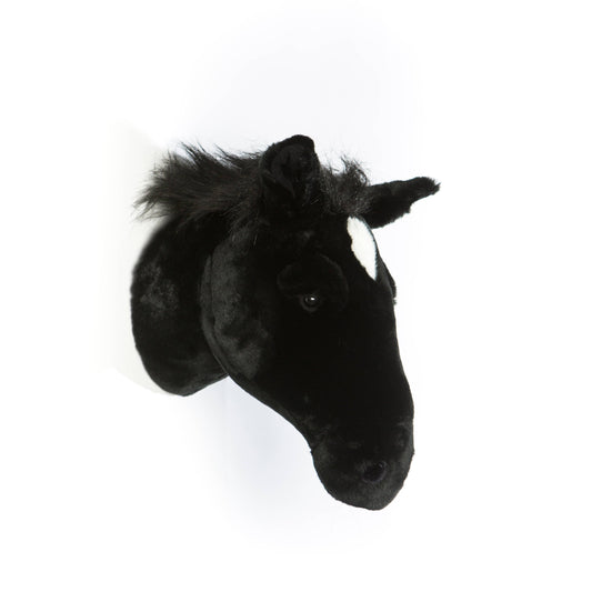 Wall Decoration Plush Pierre the Black Horse
