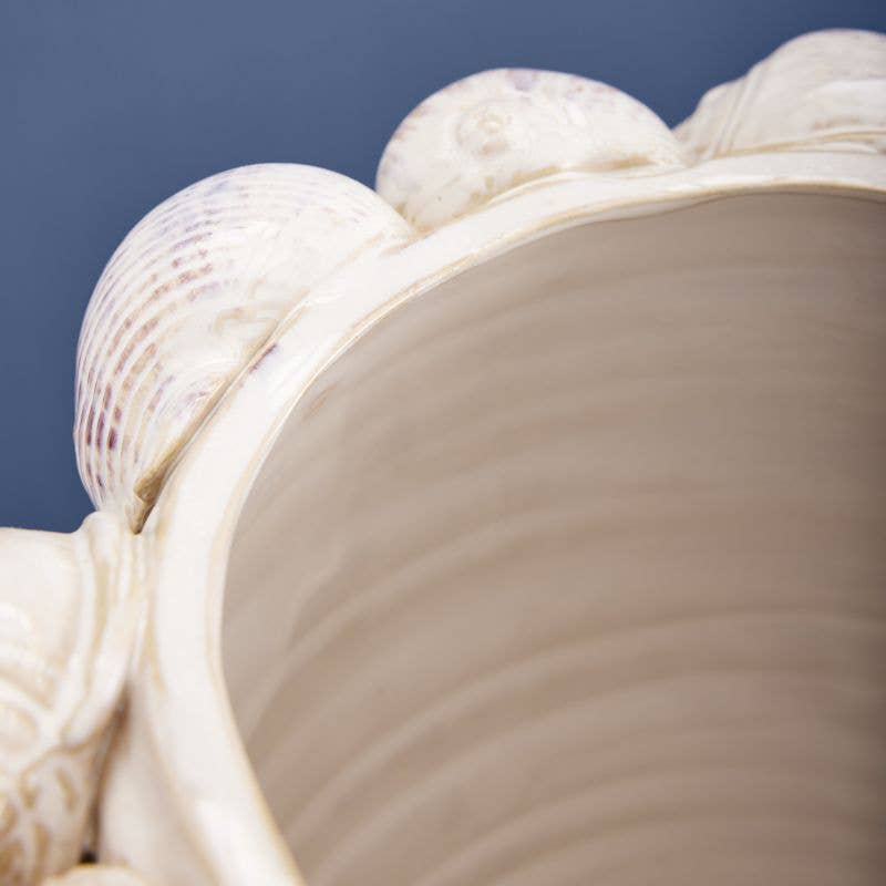 Schelpvaas, natuursteen M