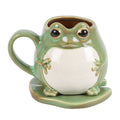 Mug 3D Grenouille et Soucoupe Nénuphar