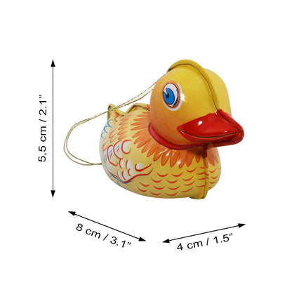 Metal Duck Hanging Decoration