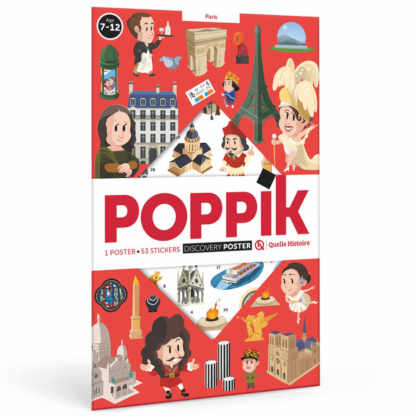 Poppik poster and what a story - Paris
