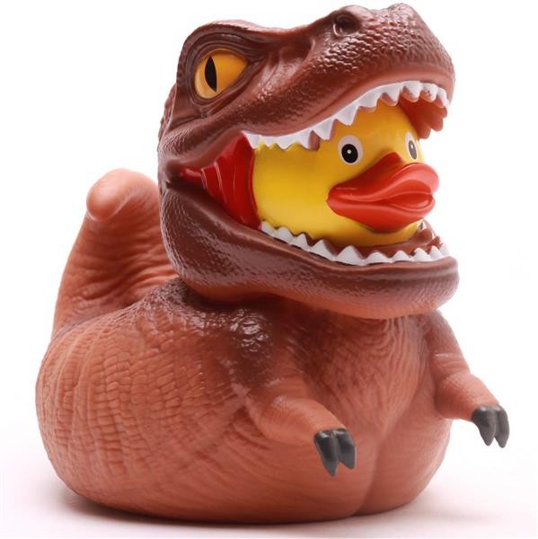Canard Dinosaure T-Rex Marron XL Fantasy Ducks