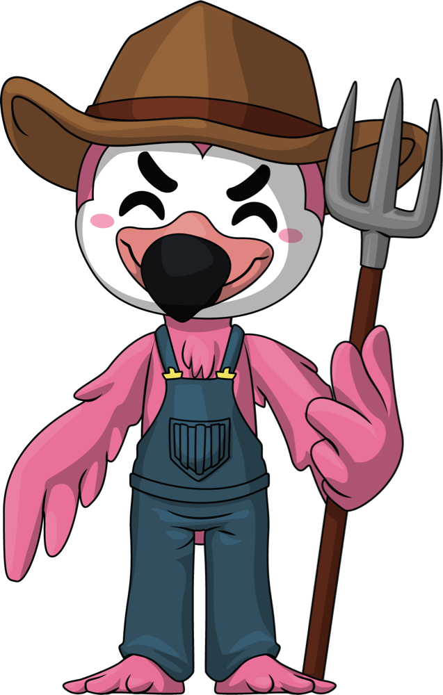 Flamingo the Farmer