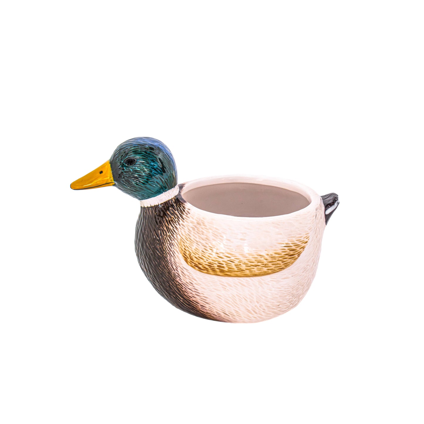 Mini Mallard Duck Planter