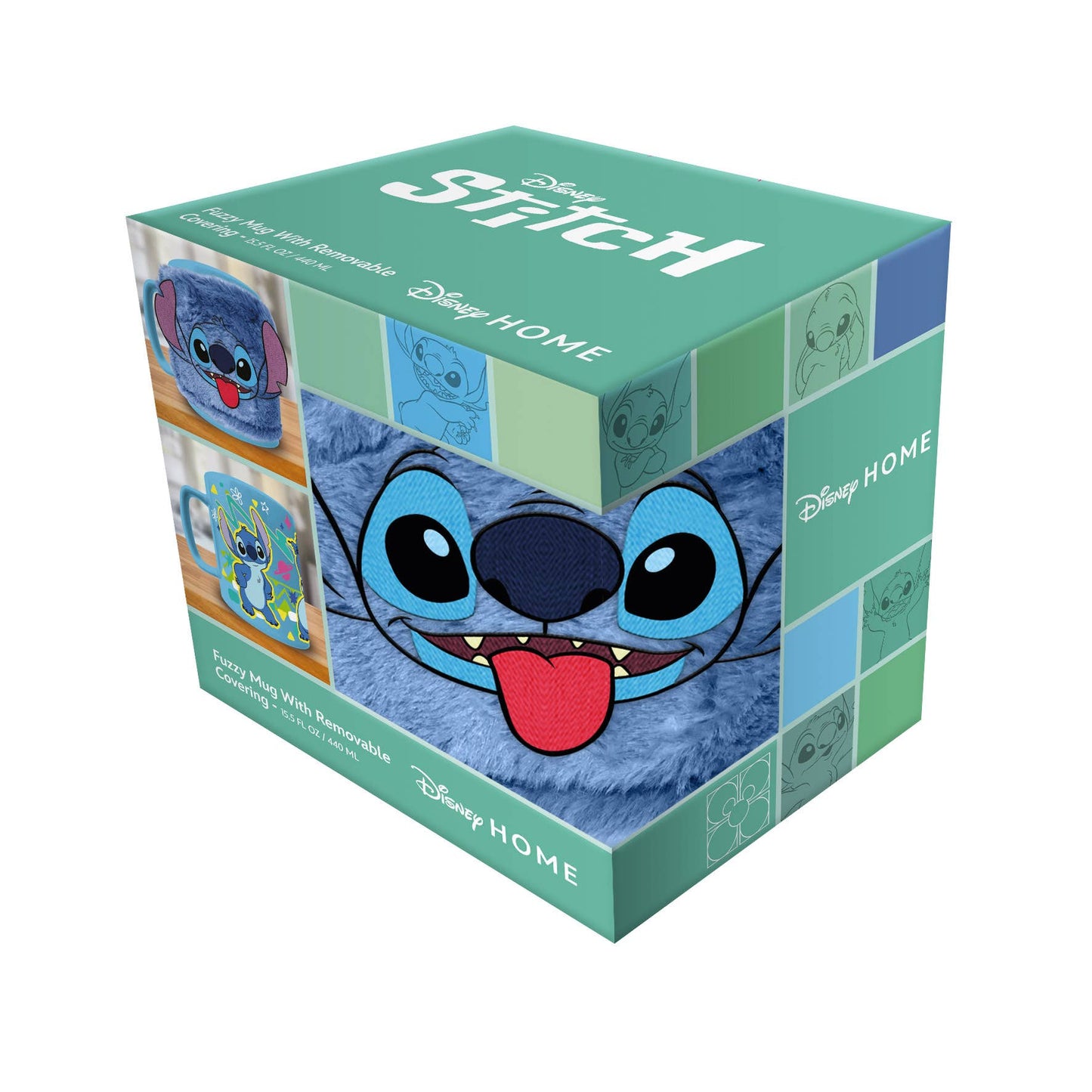 Pluche Lilo & Stitch Mok - Stitch Gezicht