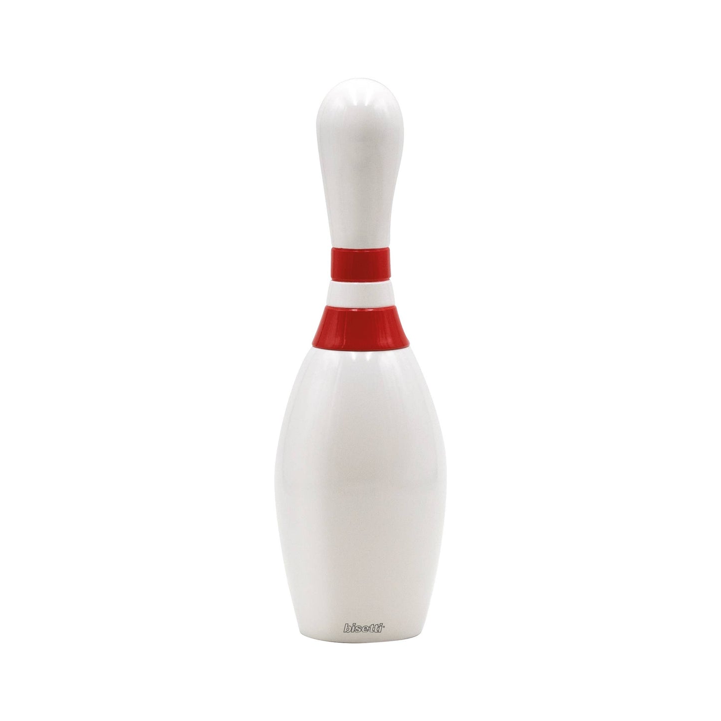 "Bowling" spice mill in white lacquered beech