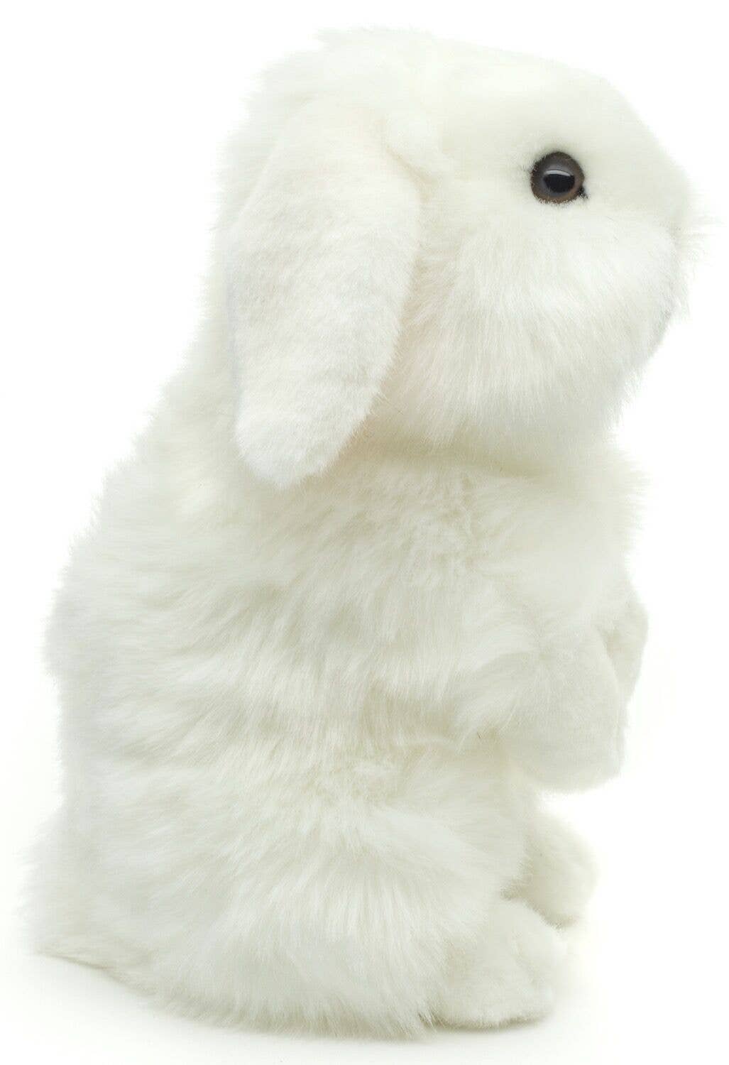 White standing lion-head rabbit plush