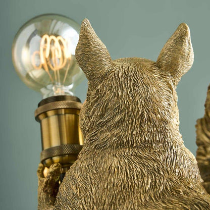 Lampe de table Eduard Eichhorn Or, 34,5 x 17 x 34 cm