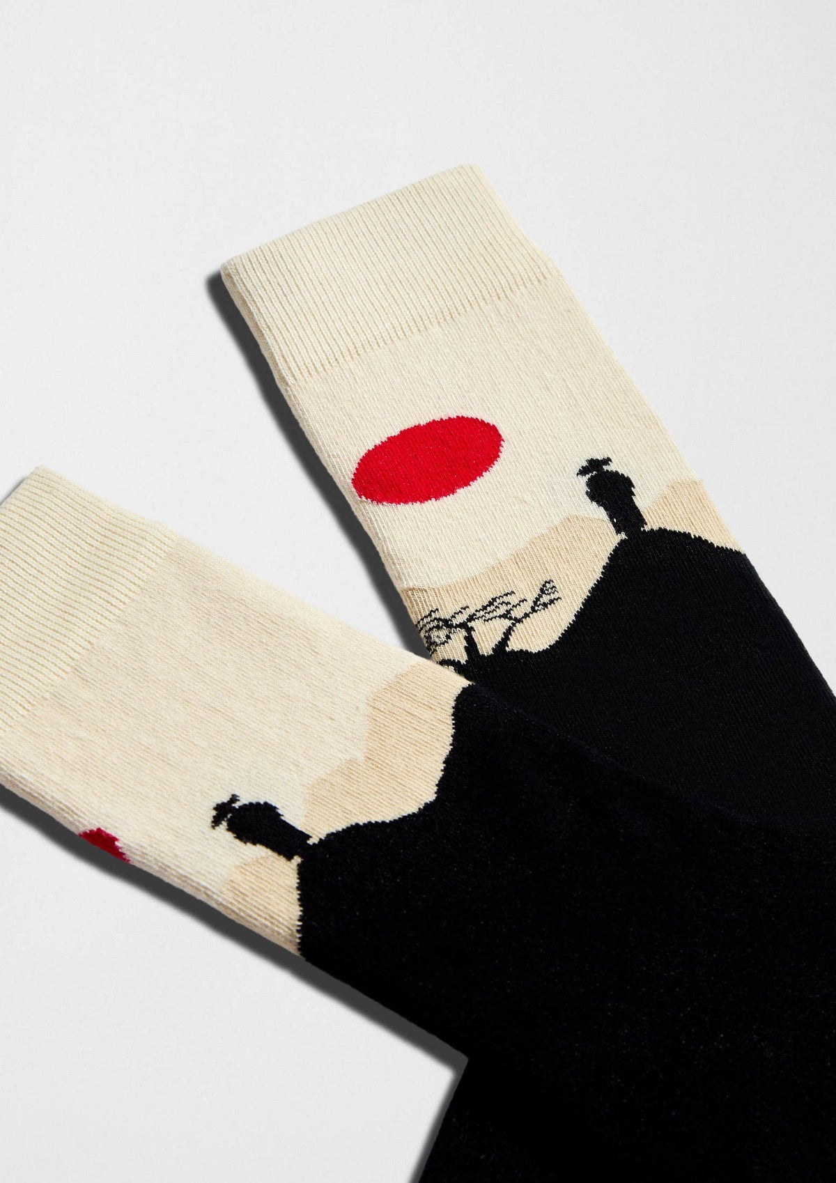 BeJapan Samurai - Chaussettes 100 % coton biologique