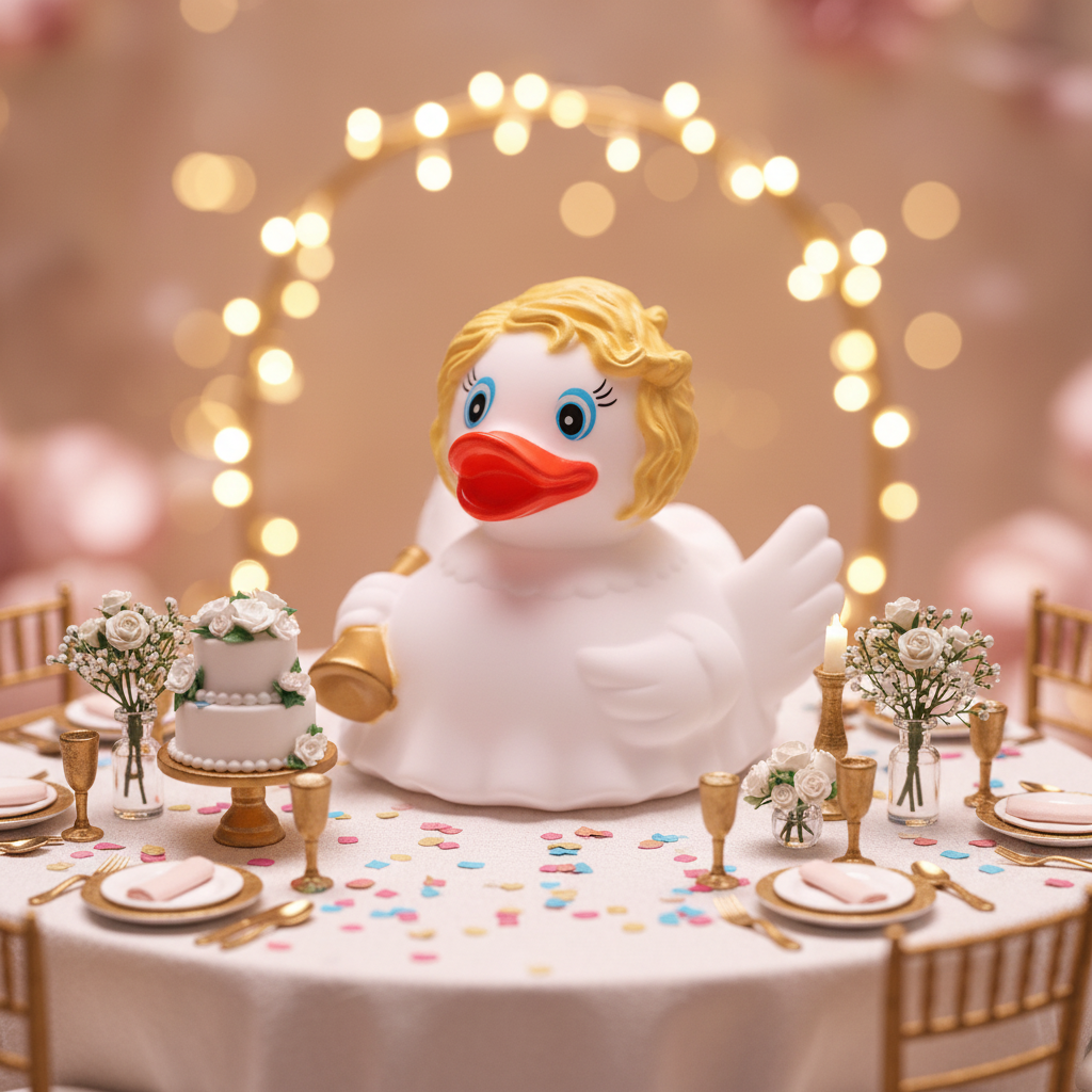 Blonde Angel Duck