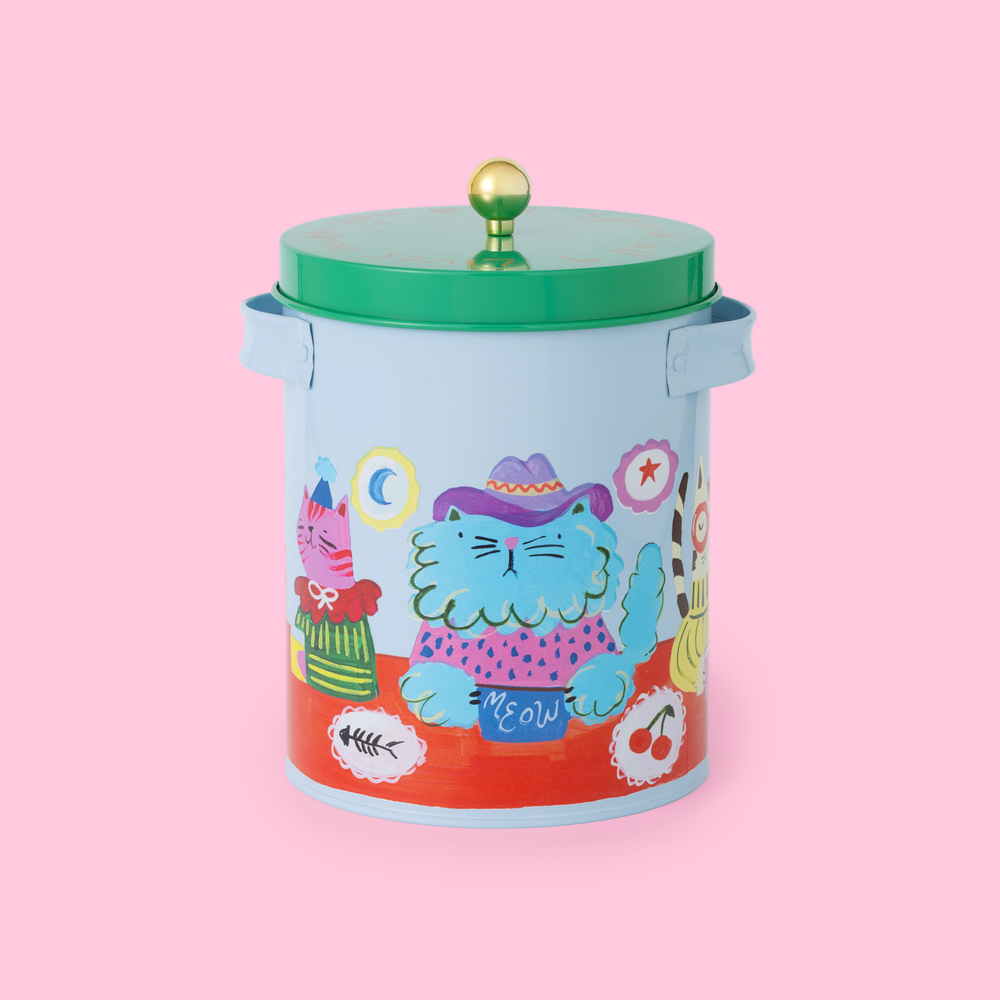 Cool Cat Club opbergdoos en schep