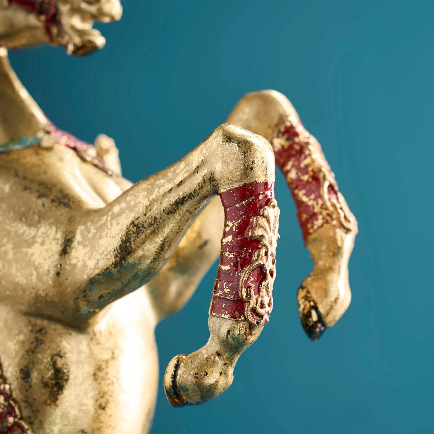 Circus Horse Chandelier, Gold, 17.5 x 9.5 x 36.5 cm