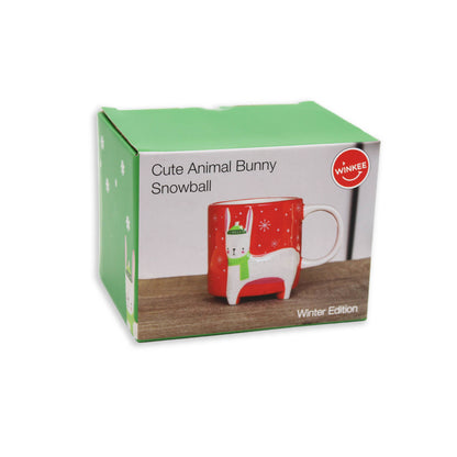 Christmas Rabbit Mug