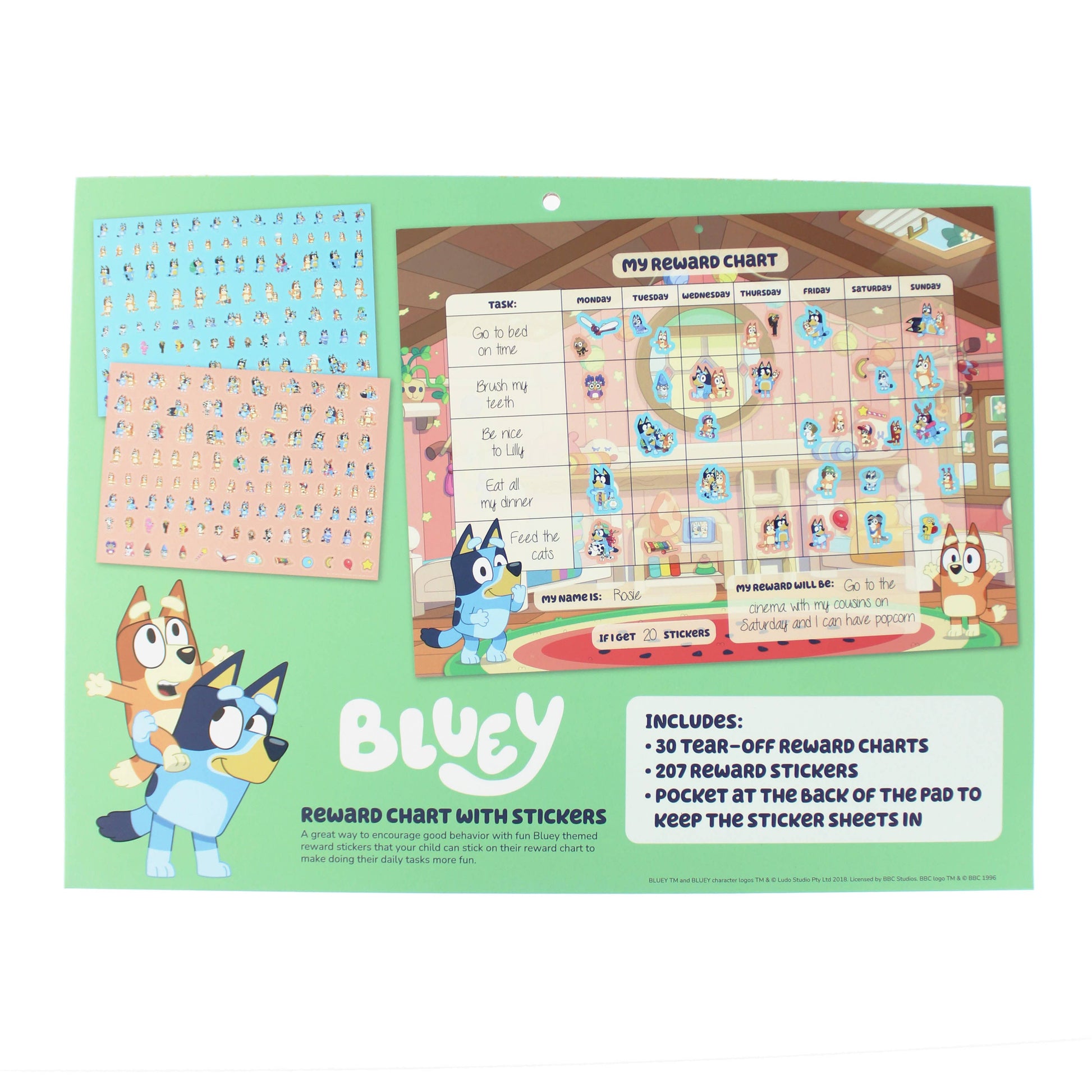 Tableau de – récompenses Bluey | Blueprint Collections – vue 6