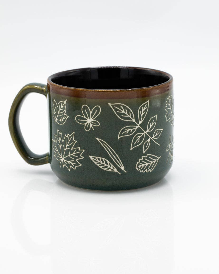Pressed Leaf Mug (430 ml)