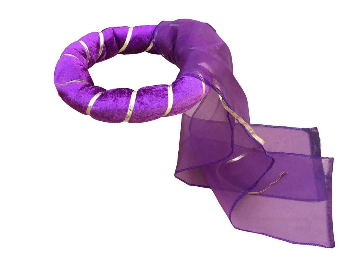 Princess Krown Headband in Violet Velvet